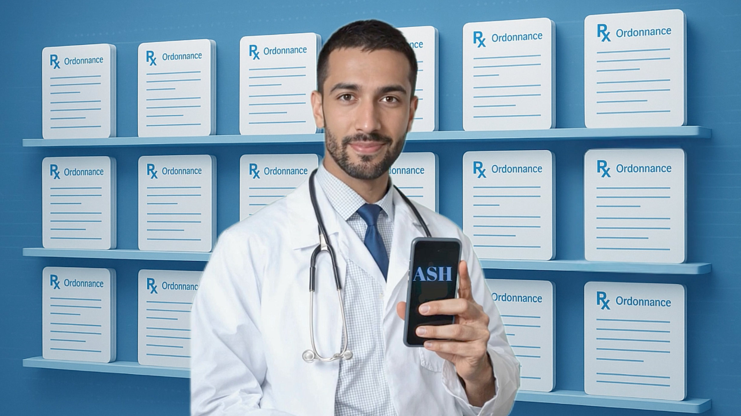 Une ordonnance prête en un clic