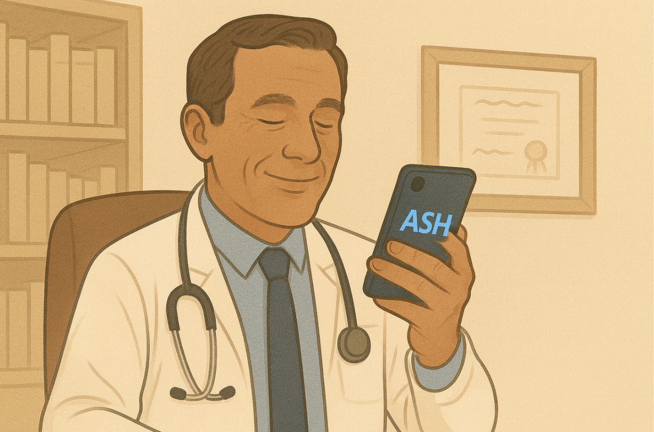 Une journée complète de médecin… condensée en 20 secondes grâce à ASH